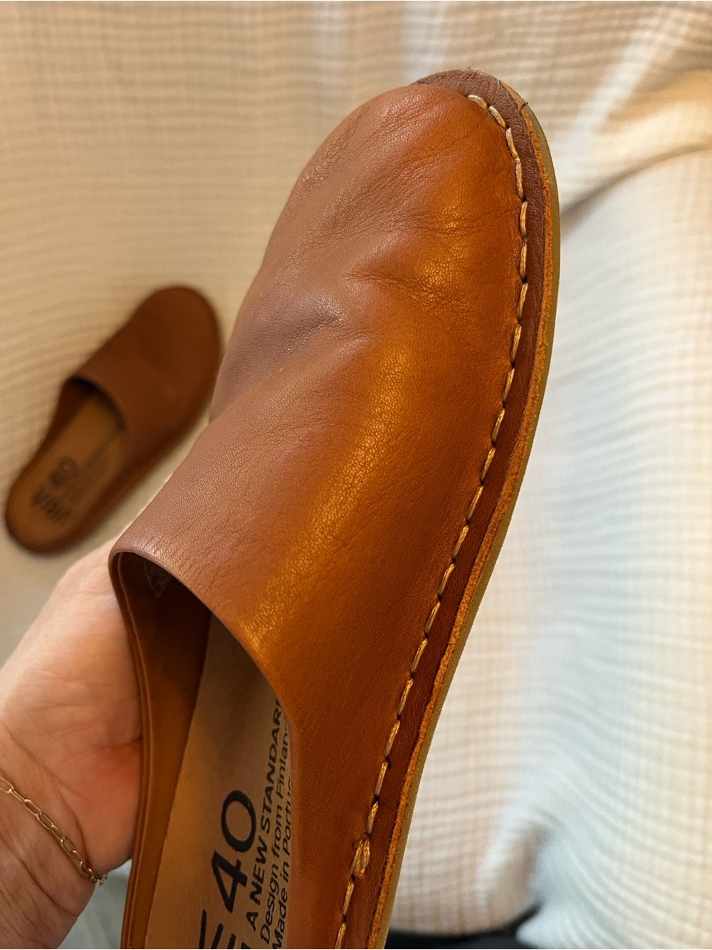 Vibae Roma Mules size 10/EU 40 - Picture 5 of 9